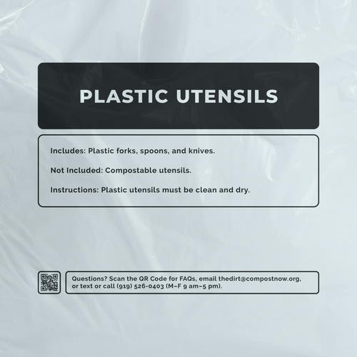 The Plastic Utensils Bag